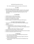 Midterm Lab Practical Study Guide 2015