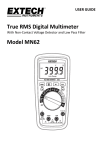 True RMS Digital Multimeter Model MN62