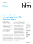 integrating patients within the system of care