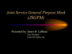 Joint Service General Purpose Mask (JSGPM) - Fosta
