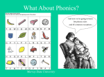 What About Phonics? - Murray State University