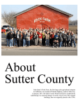 John Sutter`s Hock Farm, the first large scale agricultural entrprise in
