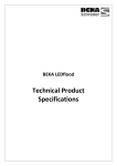 Technical Product Specifications