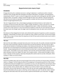 Biogeochemical Cycles Inquiry Project