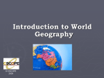 World Geo Intro