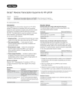 iScript™ Reverse Transcription Supermix for RT-qPCR - Bio-Rad