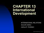CHAPTER 13 International Development