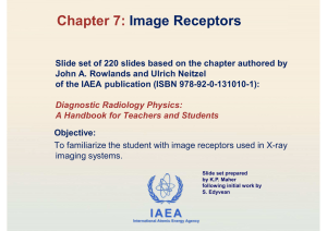 Chapter 7: Image Receptors - Human Health Campus