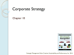 Chapter 10 - Corporate Strategy
