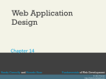 Web Application Design