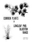 Common Plants of Longleaf Pine-Bluestem Range