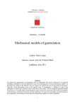 Mechanical models of gastrulation