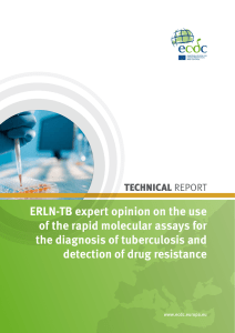 ERLN-TB expert opinion on the use of the rapid molecular assays