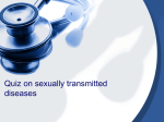 Quiz on sexually transmitted diseases