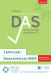 A patient guide Disease activity score (DAS)28 NOW INCLUDING