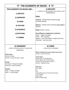3. Elements of Music