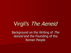Virgil`s The Aeneid - Riverside High School