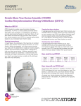 COGNIS CRT-D Patient Spec Sheet