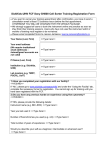 Sony SH800 Cell Sorter Training Form