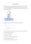 Fluid Mechanics Problems