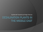 Desalination Plants in the Middle East