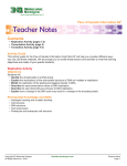 Teacher Notes - 3D Molecular Designs