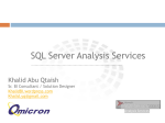 BI Session-SQL_Server_Analysis_Services