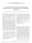 A 32-Week Randomized, Placebo-Controlled Clinical Evaluation of