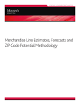 Merchandise Line Estimates, Forecasts and ZIP