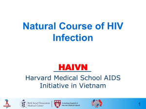Clinical Course of HIV Infection