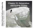 Lecture 2 for Chapter 11, Testing