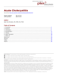 Acute Cholecystitis