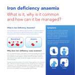 Iron deficiency anaemia