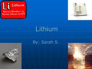 Lithium - osip11