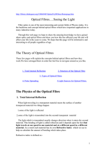 The Physics of the Optical Fibre
