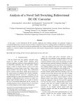 Analysis of a Novel Soft Switching Bidirectional DC-DC