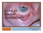 a case of chronic conjunctivitis