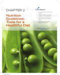 Nutrition Guidelines: Tools for a Healthful Diet