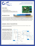 FEATURES: INTRODUCTION: GENERAL CIRCUIT DESCRIPTION