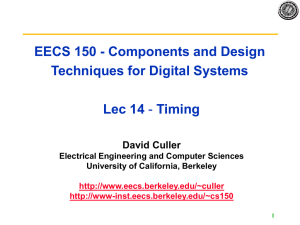 clk-Q time - inst.eecs.berkeley.edu - University of California, Berkeley
