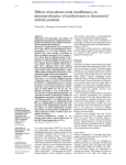 EVects of moderate renal insuYciency on pharmacokinetics of