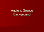 Ancient Greece Background