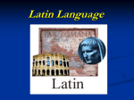 Latin Language