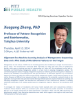 2014 Spring Seminar Speaker Series Xuegong Zhang, PhD
