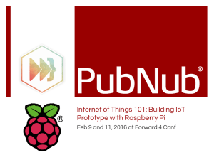 Internet of Things 101: Building IoT Prototype with
