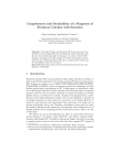 Completeness and Decidability of a Fragment of Duration Calculus