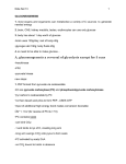 A. gluconeogenesis a reversal of glycolysis except for 3 rxns