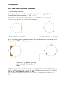 geometric proofs