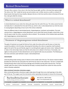 Retinal Detachment - Bay Area Retina Associates