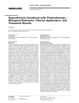 General Hyperthermia With Chemotherapy